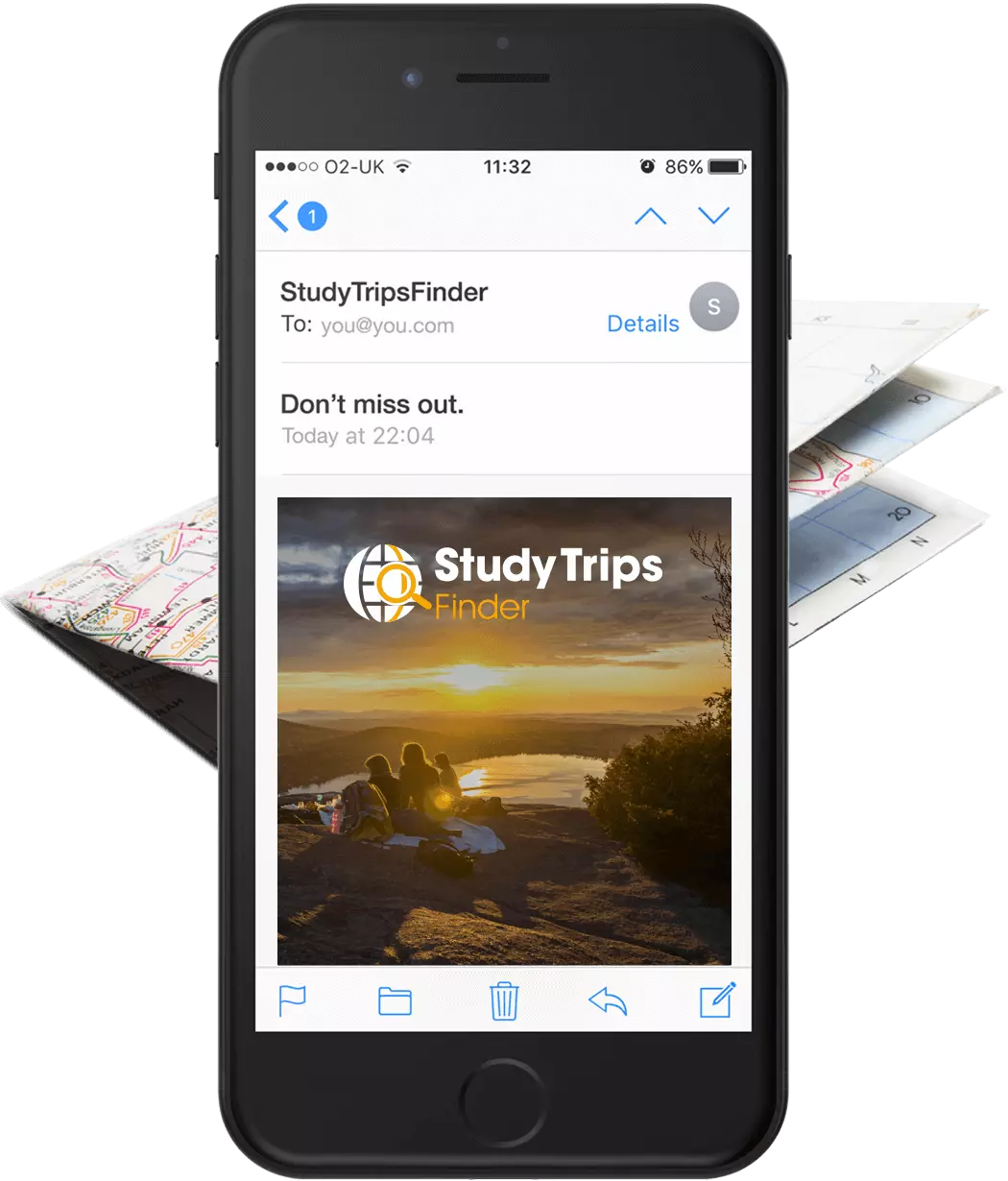 Mobile with email option